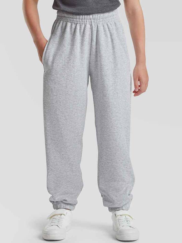 Fruit of the Loom - Pantaloni da jogging con orlo elasticizzato per bambini per la vendita all'ingrosso da parte di Pierre Francis