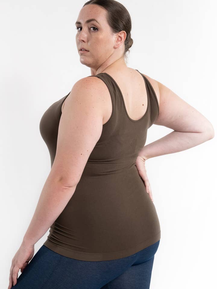 ELIETIAN - Wholesale Tank Top - Women's - Reversible Tank - Curvy Fit24