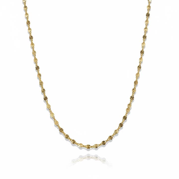 Guldfyldt solstrålekæde for engroshandel hos Allison Avery