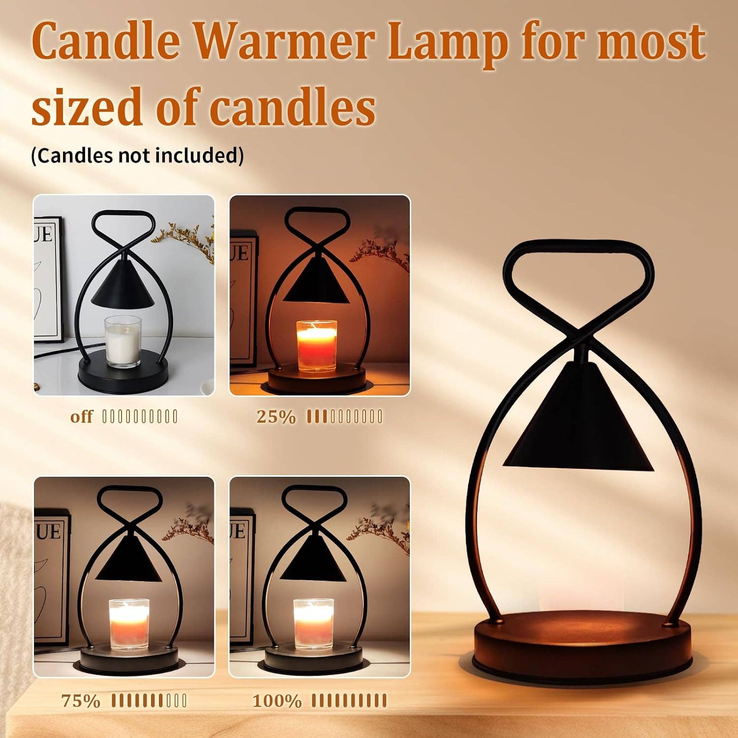 Liffy - Wholesale Wax Warmer - Decorative Candle Warmer Lantern with Dimmable Light2