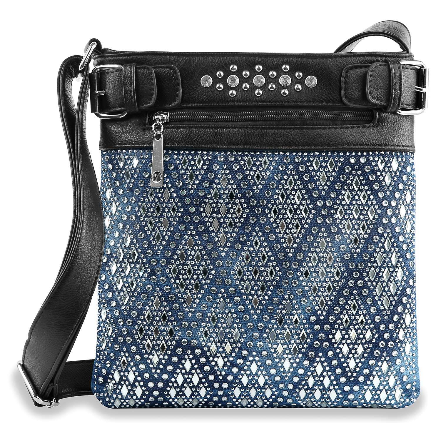 Handbag Express – Engroshandel Crossbodytaske - Dame – Diamond Bling Crossbody Slynge19