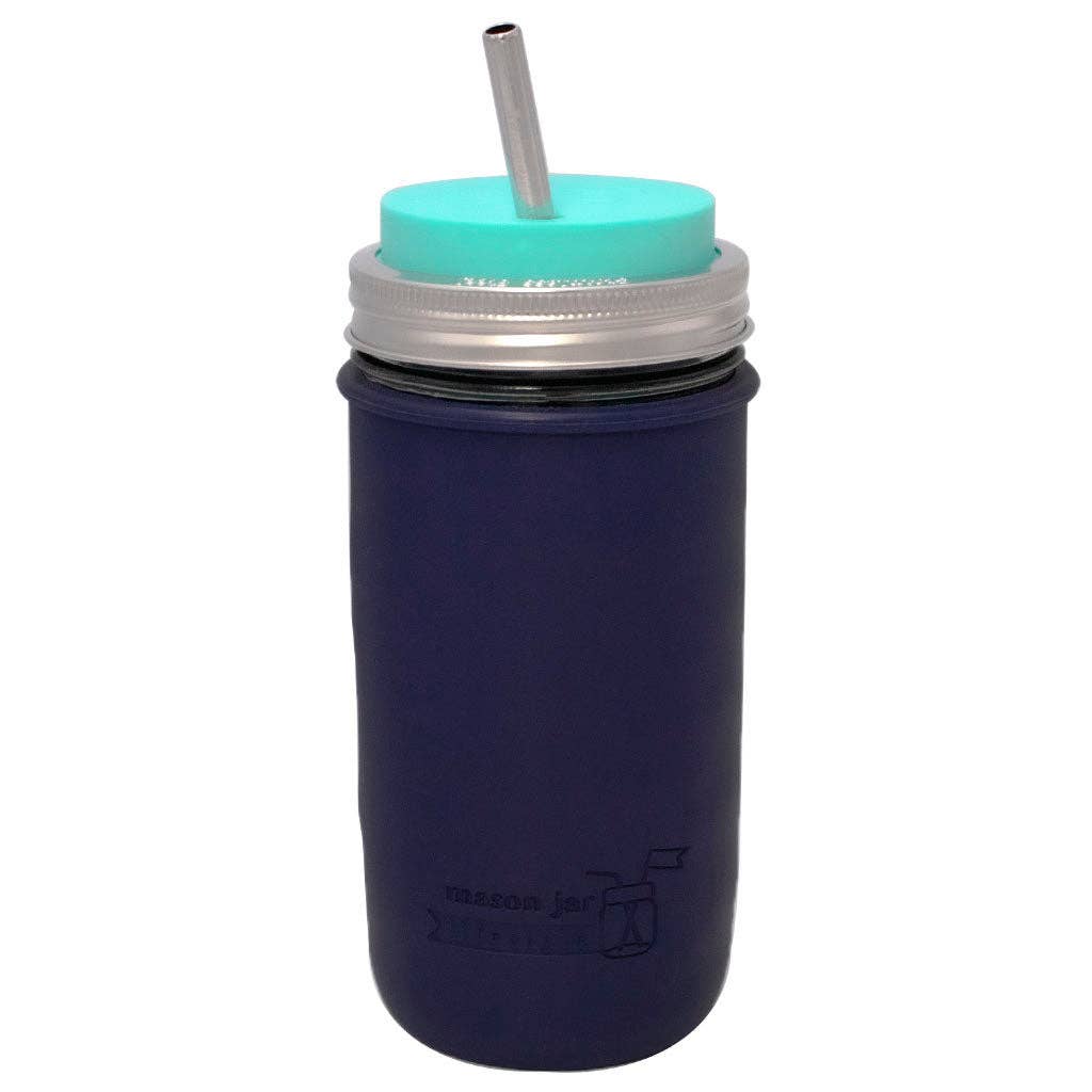 Mason Jar Lifestyle - Wholesale Drink Huggers & Koozies - Silicone Sleeve for Pint & a Half 24oz Ball Mason Jars12