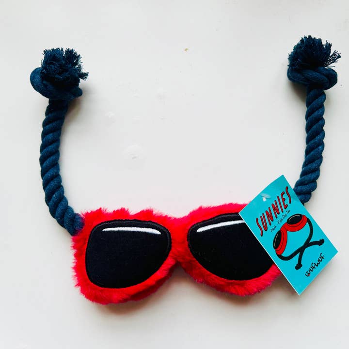 WufWuf – wholesale Pet rope toy – Dog – WufWuf Sunnies, Rope & Tug Dog Toy4