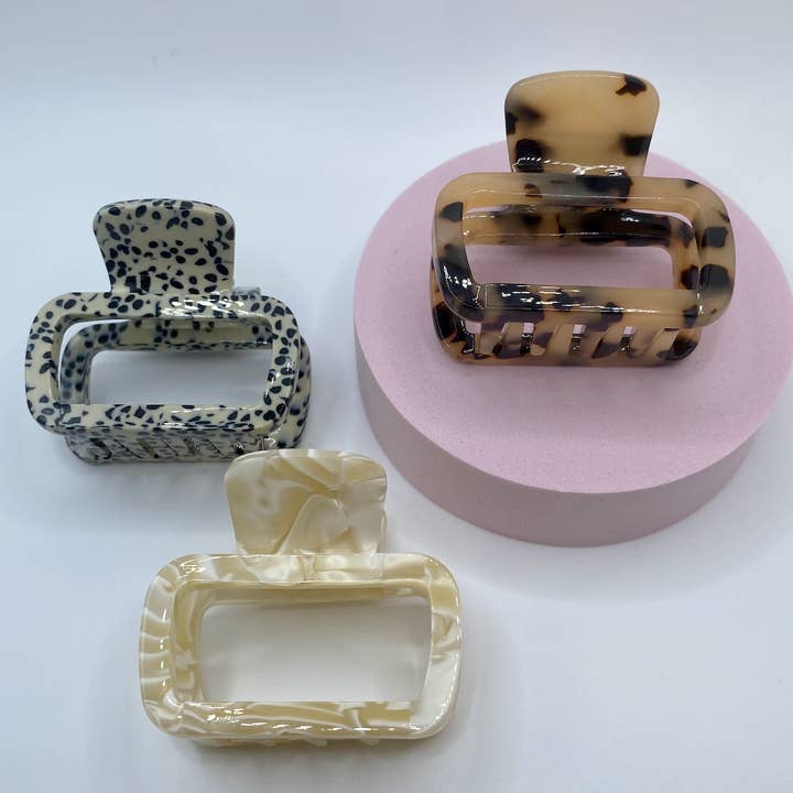 Swoon Beauty - Wholesale Hair Clip - Women's - Jasmine Acetate Hair Claw Clip