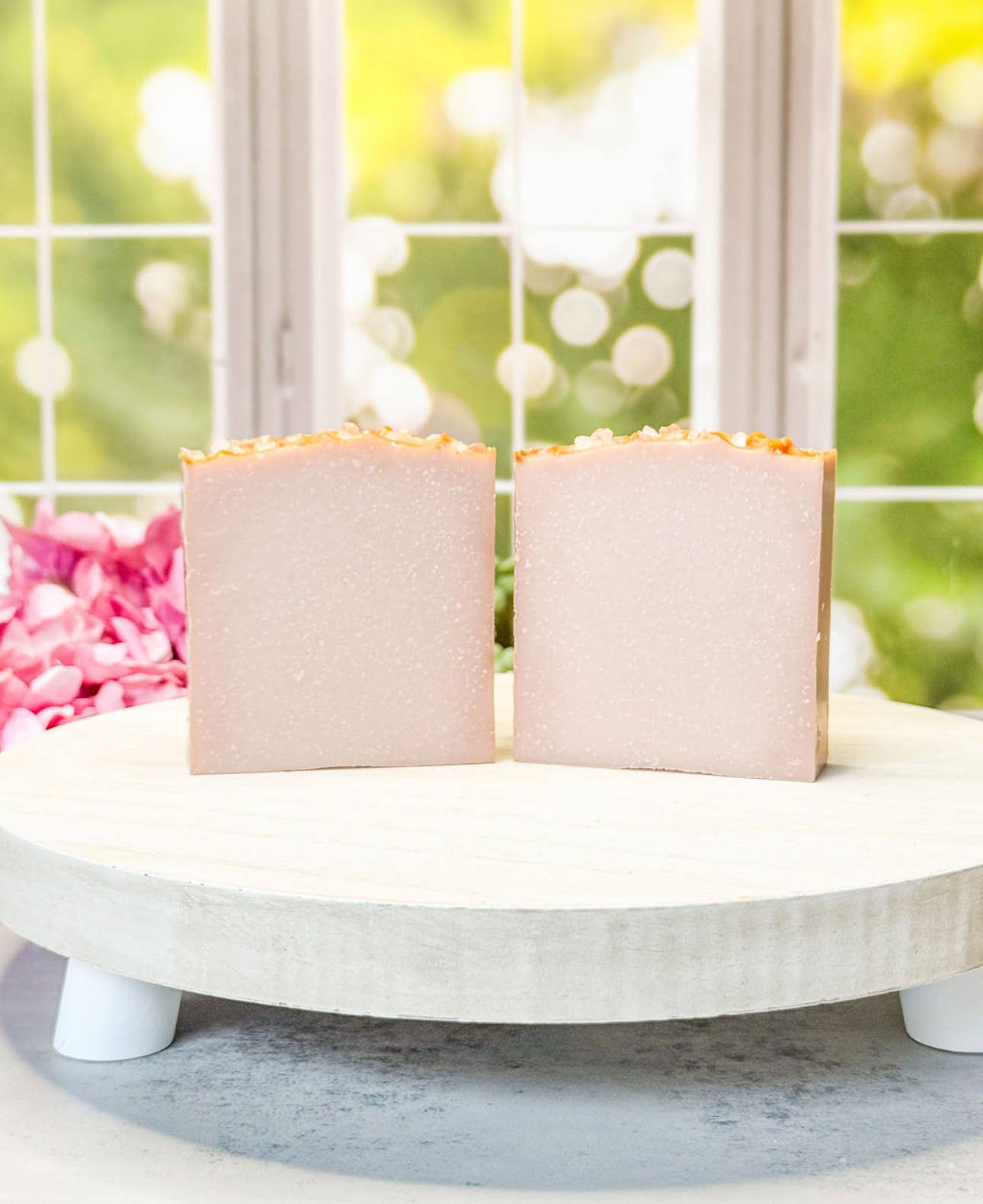 Spirit Glow Home & Body Essentials - Wholesale Bar Soap - Sea Salt & Orchid- Handcrafted Artisan Soap Bar2