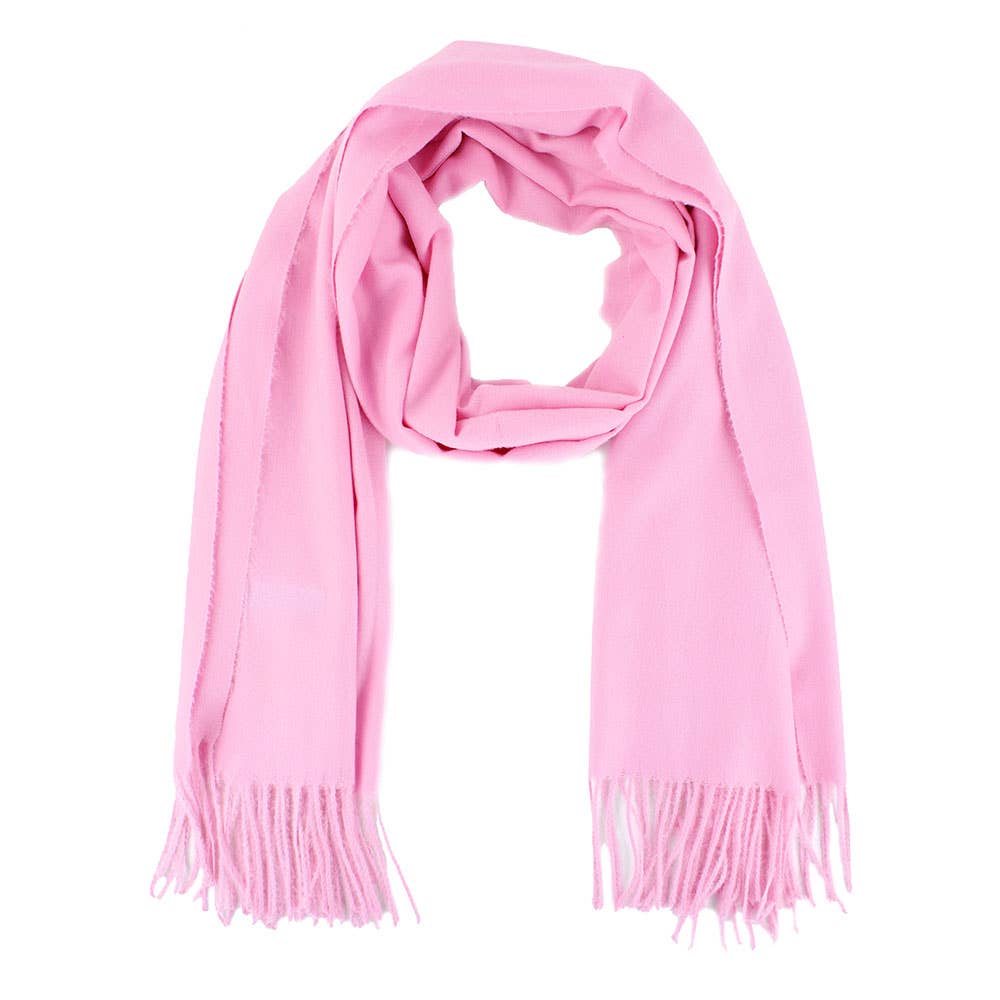 Sensibling Corp. - Wholesale Scarf - Women's - Solid Cashmere Blend Soft Wrap Shawl Scarf11