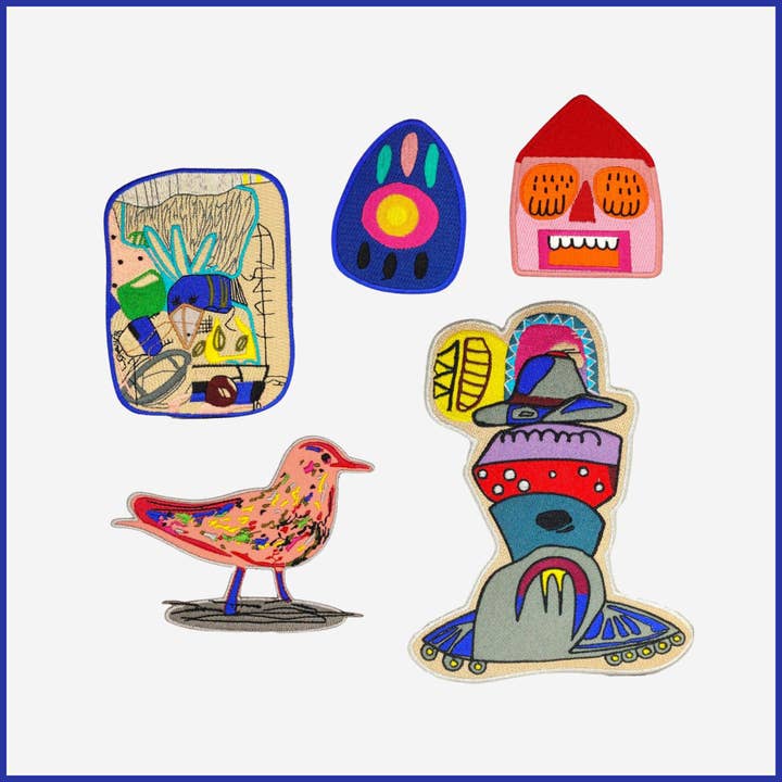 Full Set - Second Collection of Art Patches for wholesale by Isabelle Gougenheim Designs