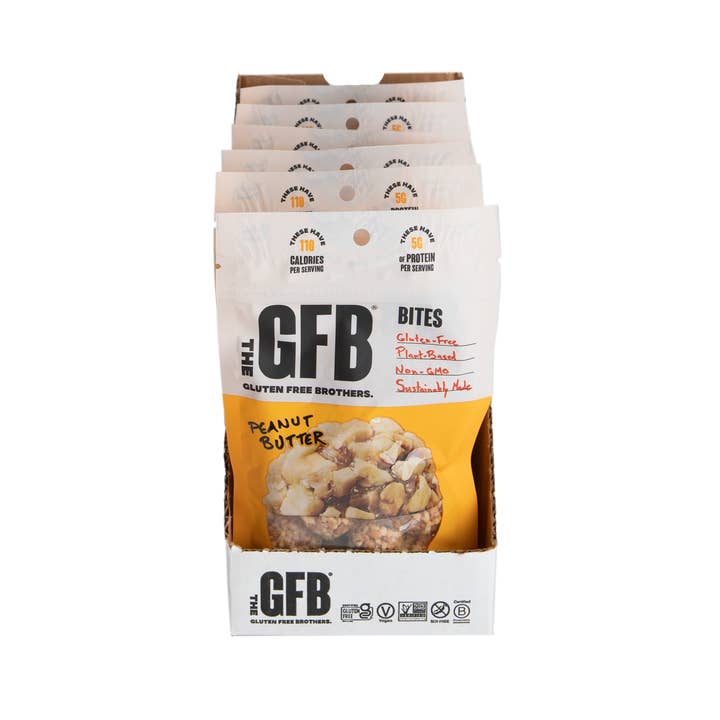 The GFB - Wholesale Snack bar - The GFB: Peanut Butter Gluten Free Protein Bites9