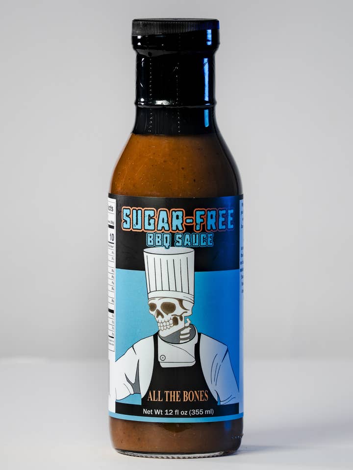 Sugar Free BBQ for wholesale by All the Bones