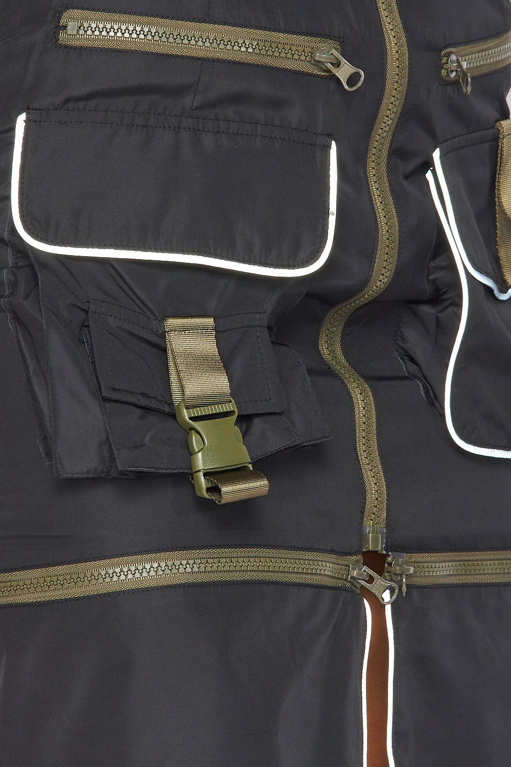 Hot & Delicious - Wholesale Rok - Dames - Midi minirok met cargozak en ritssluiting voor overdag en's avonds (HDS30508)18