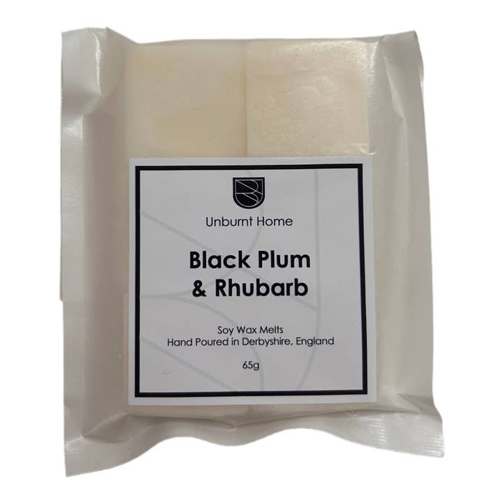 Unburnt Home Fragrance - Wholesale Jar/Filled Candle - Soy Wax Melts (6 pack) vegan, toxin free, off-white 4hr burn5