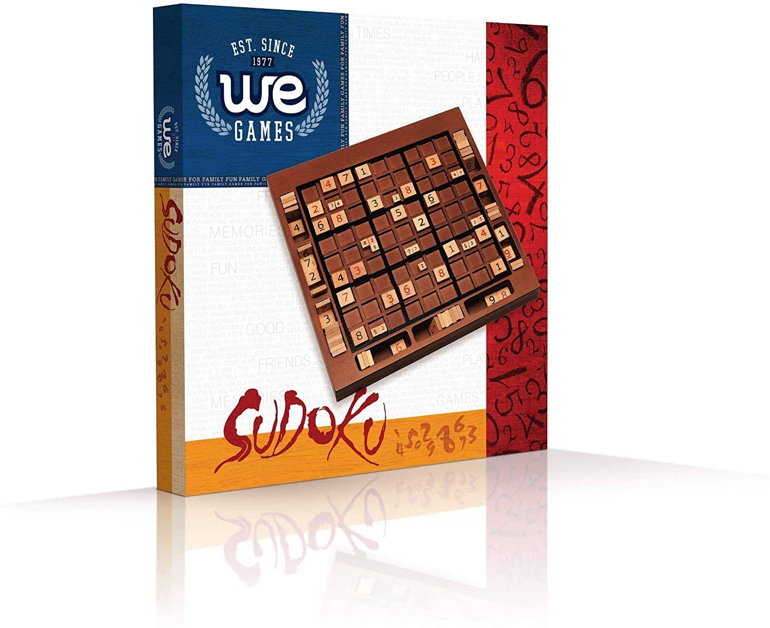 Wood Expressions - Wholesale Board Game - Wooden Sudoku Board in Walnut Stain - 11.5 in.7