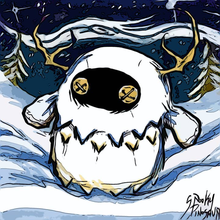 Teddy Yeti Sticker (Matte or Foil) for wholesale by The Spooky Dinosaur