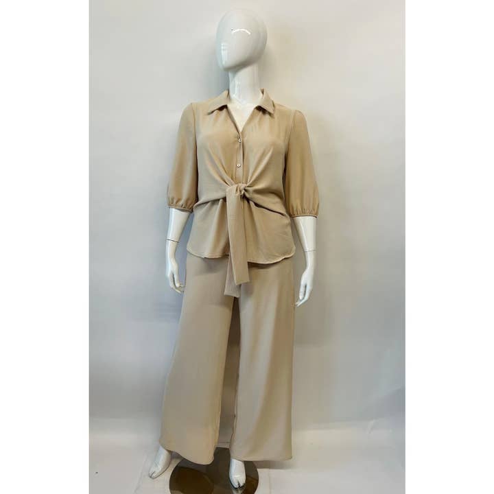 ELEGANT EDGE PLUS BROEKENSET voor wholesale door Black Pearl Clothing