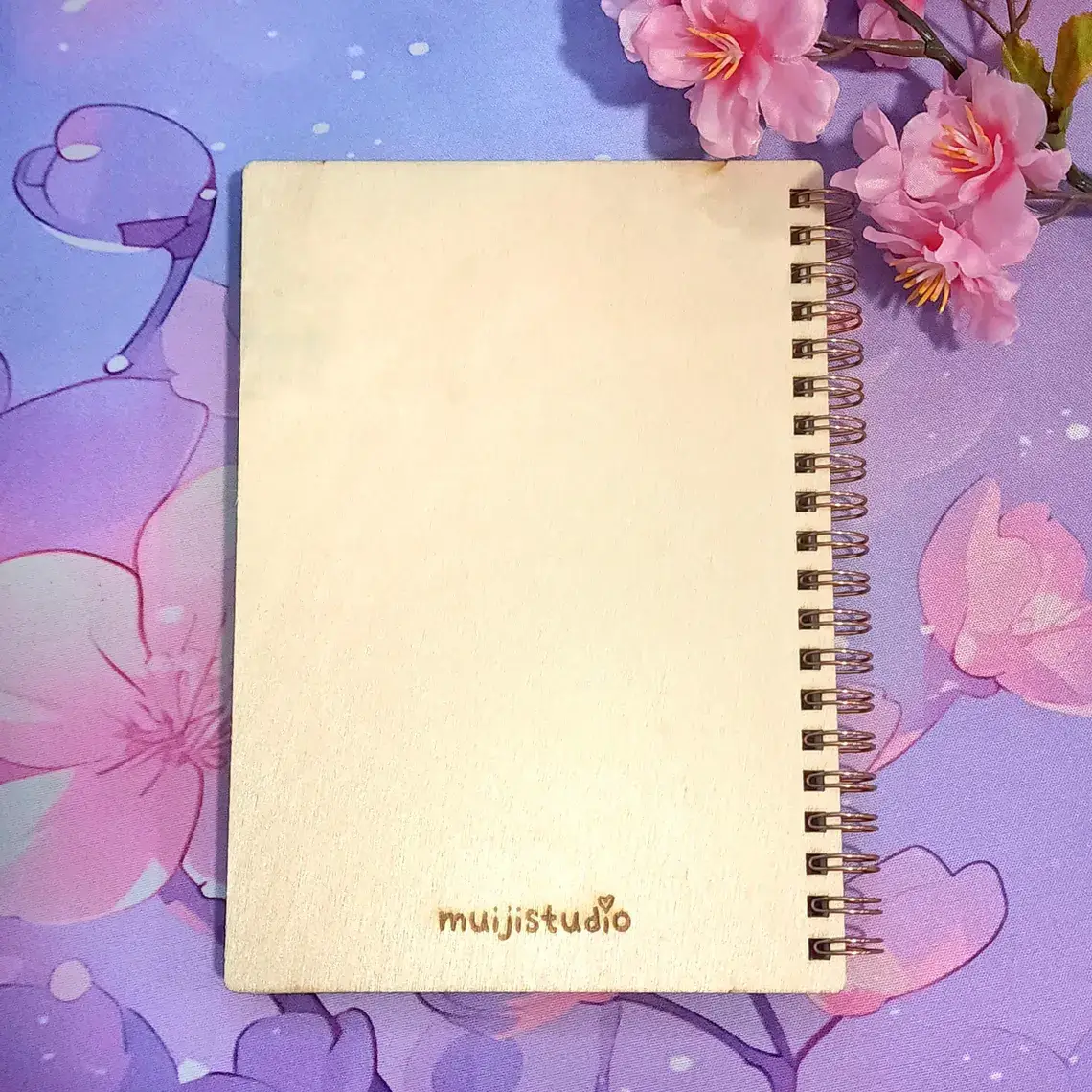 Muijistudio - Wholesale Sketchbook/Sketchpad - Shadow Hunter Fantasy Engraved Wood Cover 5x7 Sketchbook4