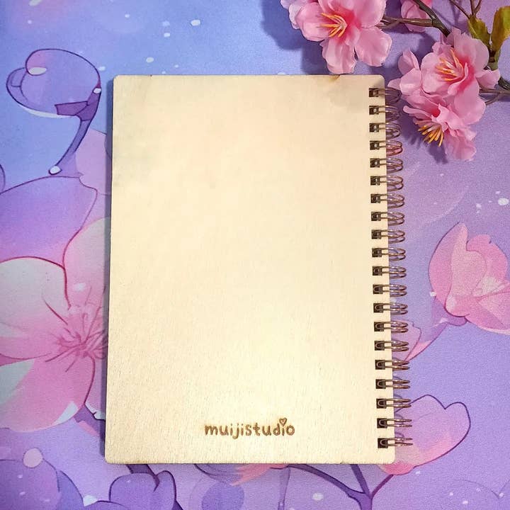 Muijistudio - Wholesale Sketchbook/Sketchpad - Shadow Hunter Fantasy Engraved Wood Cover 5x7 Sketchbook4