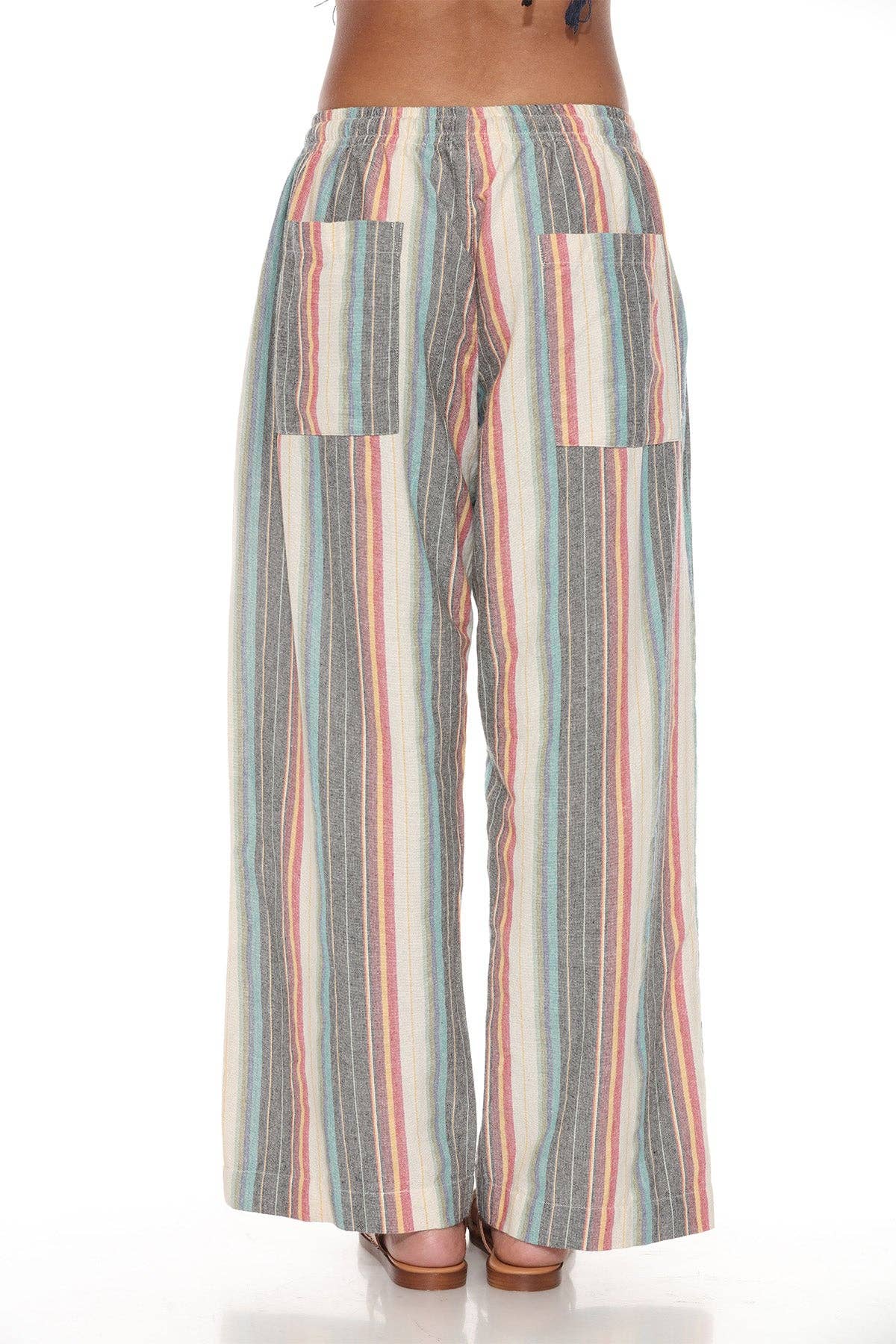 Lakhays Collection Inc. - Wholesale Pants - Women's - Striped Womens Wide Leg pants4