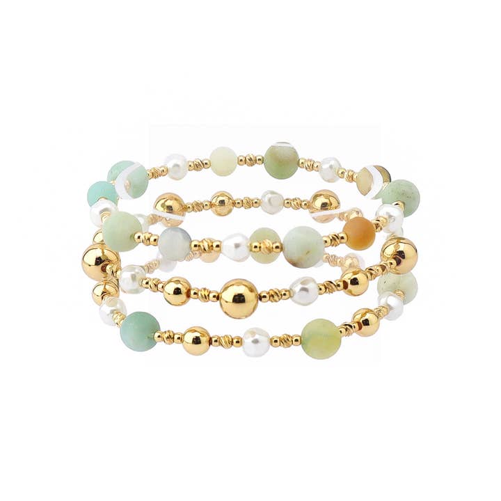 GRETA AMAZONITE pour la vente par Meghan Browne Style
