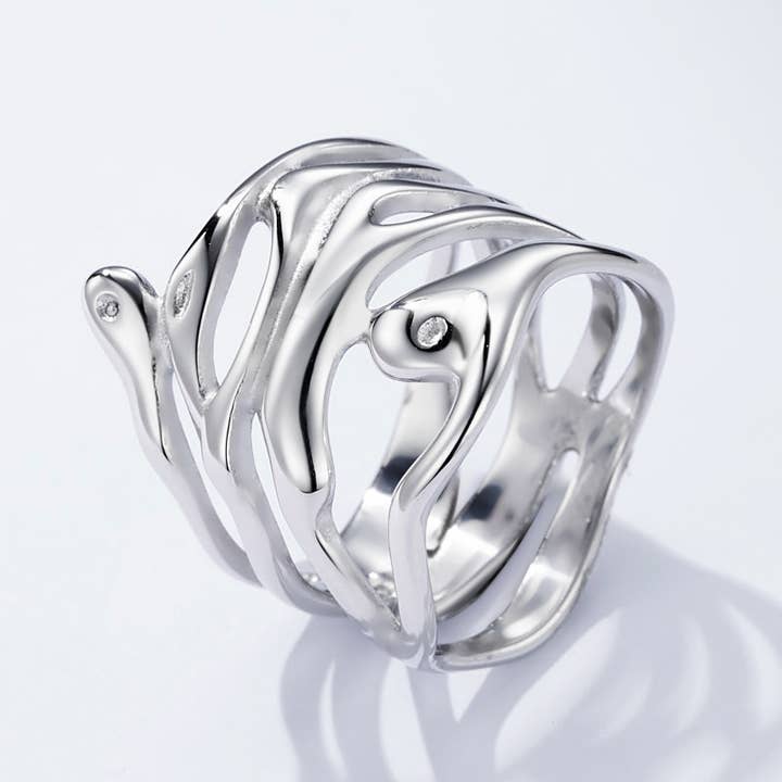 BYREN | ÉLINE L'ATELIER – wholesale Band/stacked ring – 424AQ120 stainless steel ring1