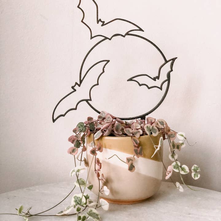 Pine & Sprout - Wholesale Trellis - Bats Houseplant Trellis