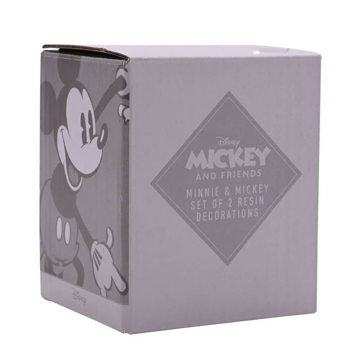 WIDDOP and Co. - Wholesale Christmas Decoration - Disney Resin Hanging Decorations Set of 2 - Minnie & Mickey6