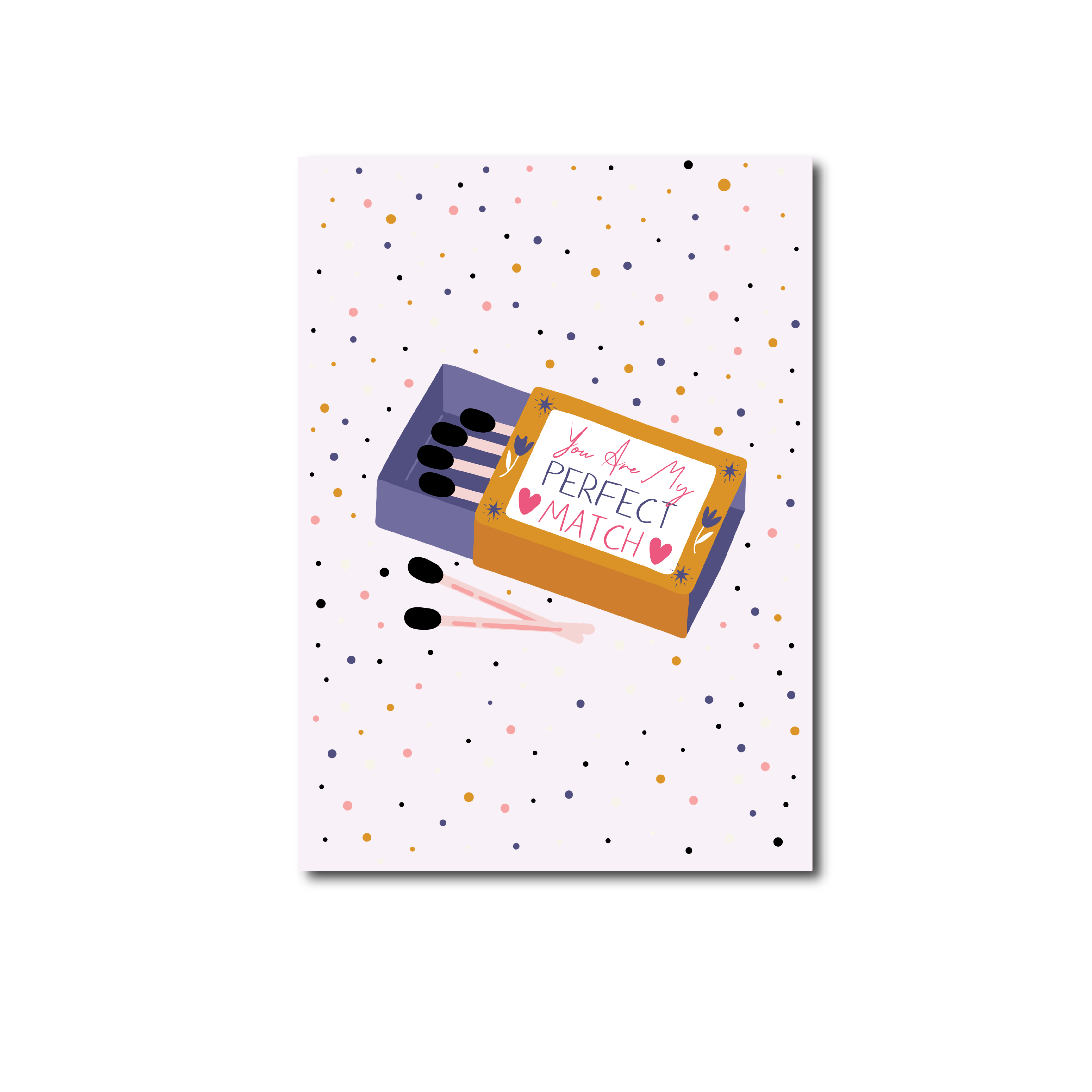 Only Happy Things Stationery - Wholesale Postcard - Kaart Valentijn perfect match0