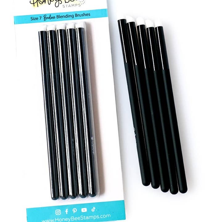 Beeluxe Detaljblandningsborstar Storlek 7 för wholesale av Honey Bee Stamps