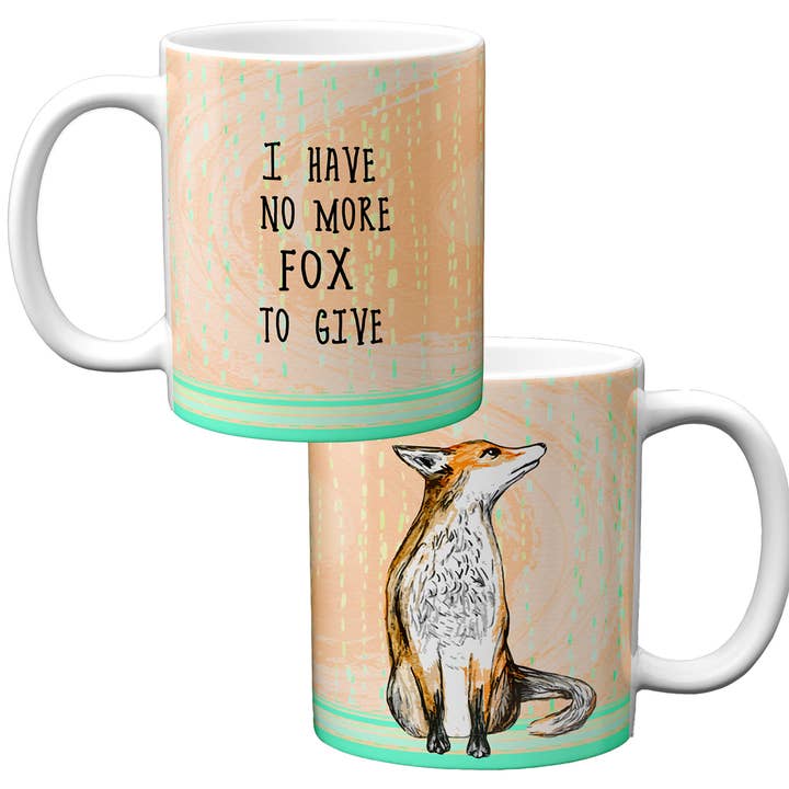 No More Fox Mug for wholesale by Pithitude