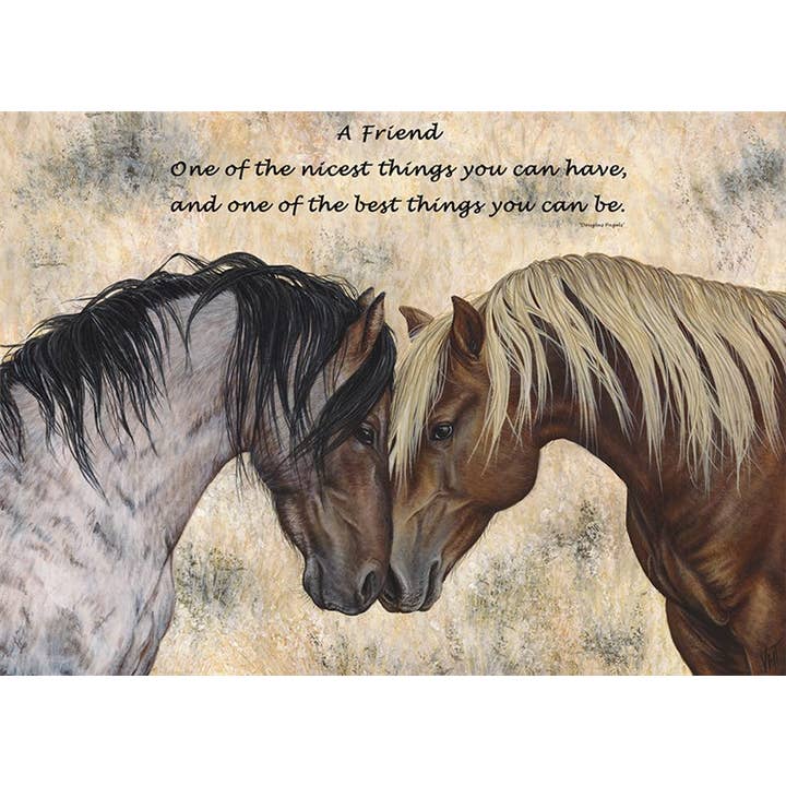 Greeting Card A Friend for wholesale by Natural Partners Limited