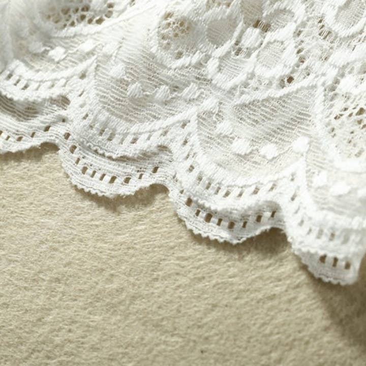 safistyle - Wholesale Skirt - Women's - Scalloped Lace Mini Skirt5