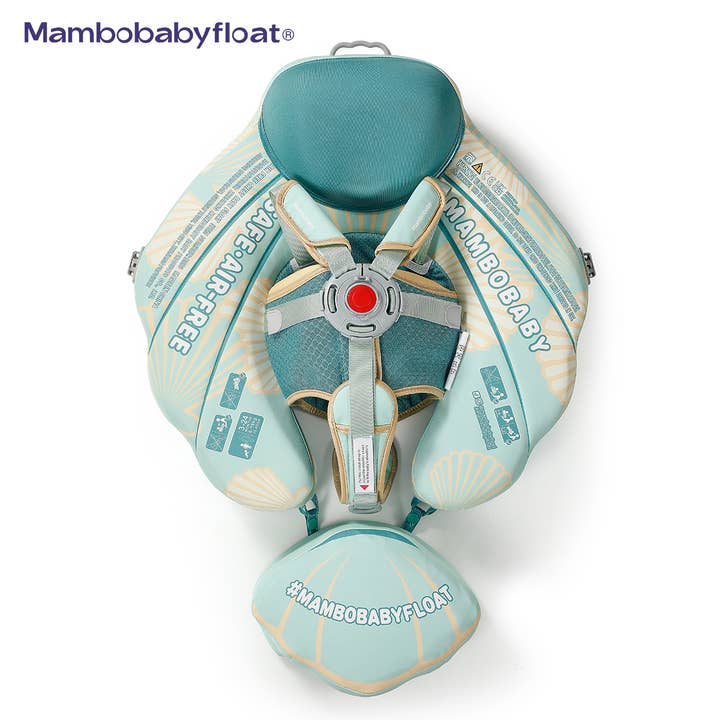 PPR - Wholesale Beach/Pool Toy - Kids & Baby - Mambobaby Float - Innovative Explorer - Seashell Green1