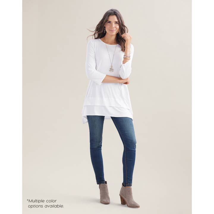 COCO + CARMEN - Wholesale Tunic - Women's - Double Layer Tunic
