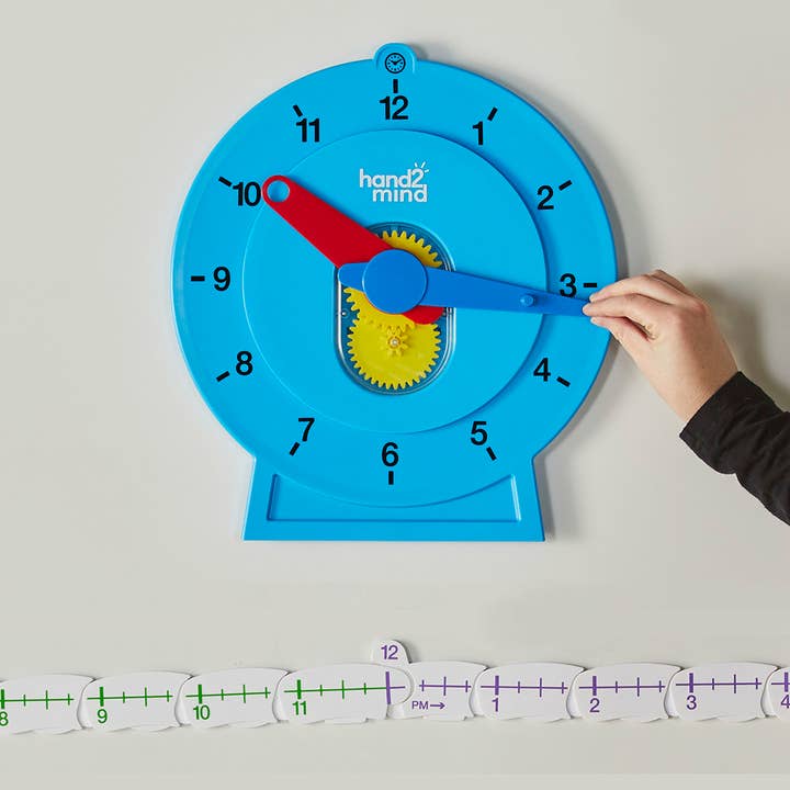 Clock, Number Line, Adv, Class Set for wholesale by Learning Resources