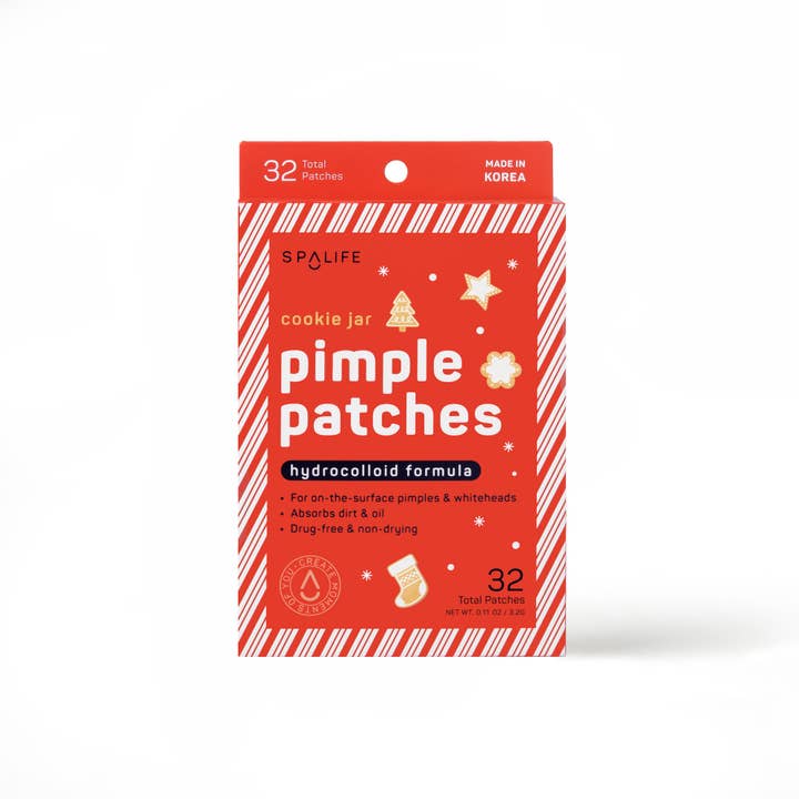 My Spa Life - Wholesale Acne/Hydrocolloid Patch - Holiday Cookie Jar Hydrocolloid Pimple Patches