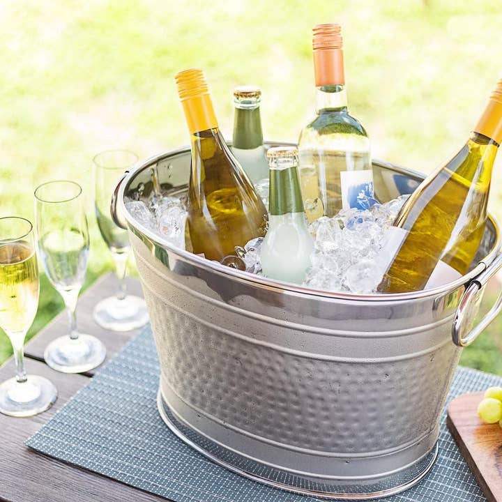 Sol Living - Wholesale Bar Tool - Insulated Beverage Tub for Parties Ice Bucket - 4.9 Gallons3