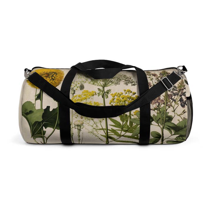 Botanical Print Duffel Bag for wholesale by Print Pothecary