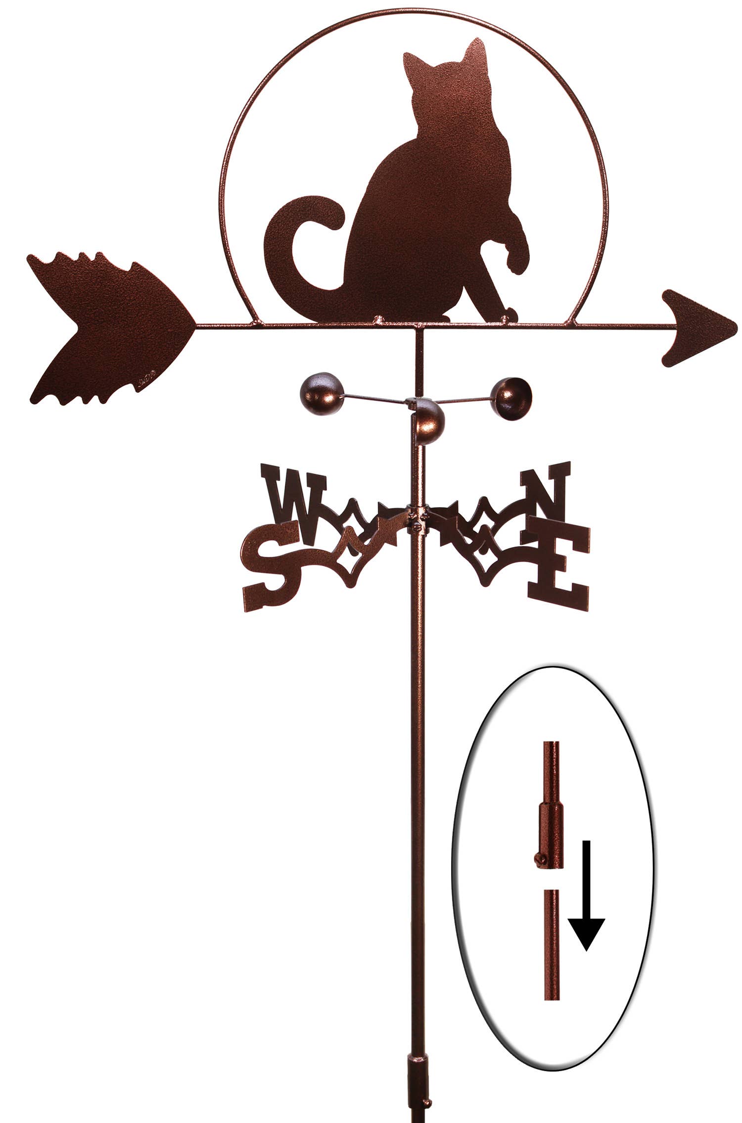 SWEN Products - Wholesale Windspinner/windspel - CAT KITTEN Windwijzer1