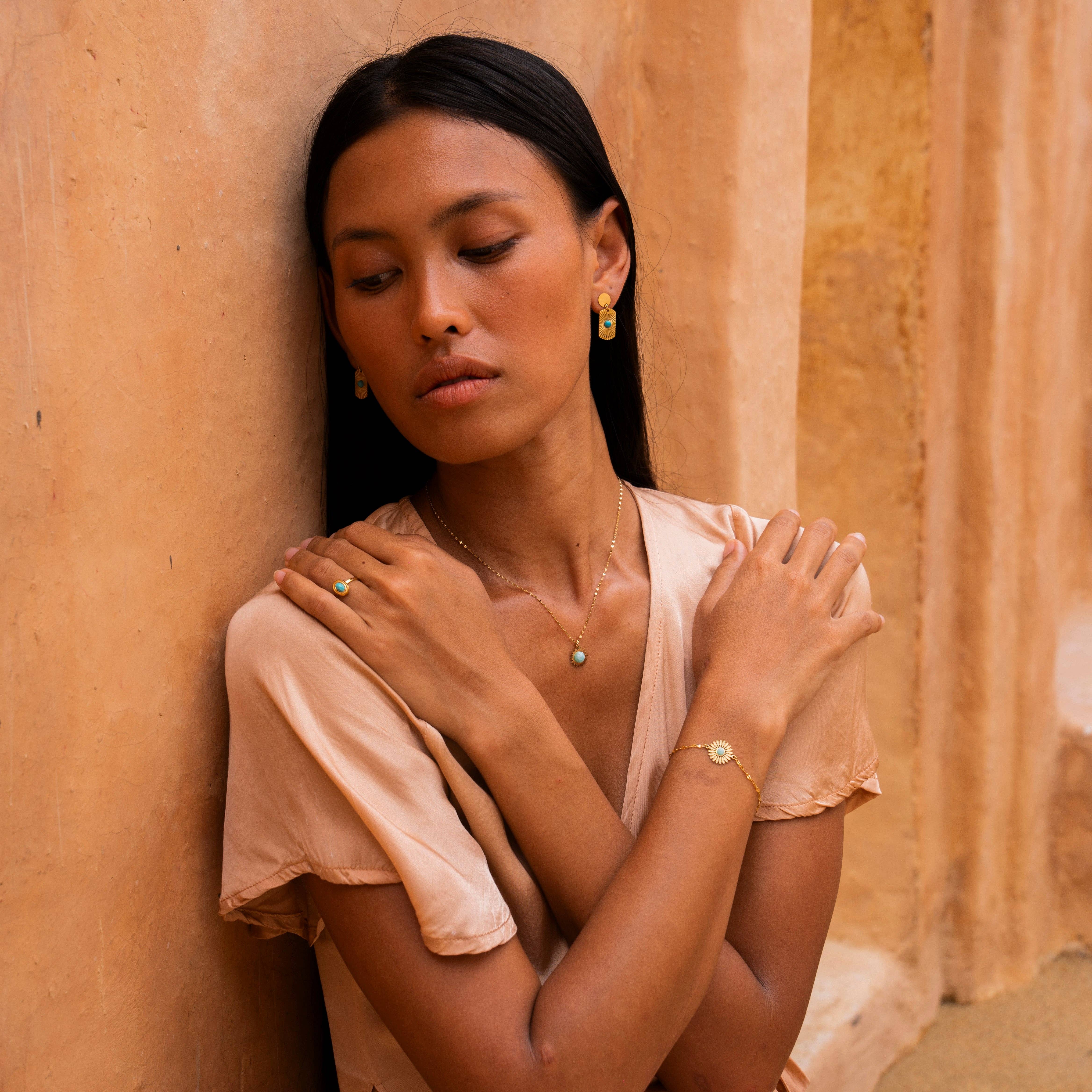 Made By Nami - Wholesale Charm/Dangle Bracelet - Bracelet Sun | Gold4