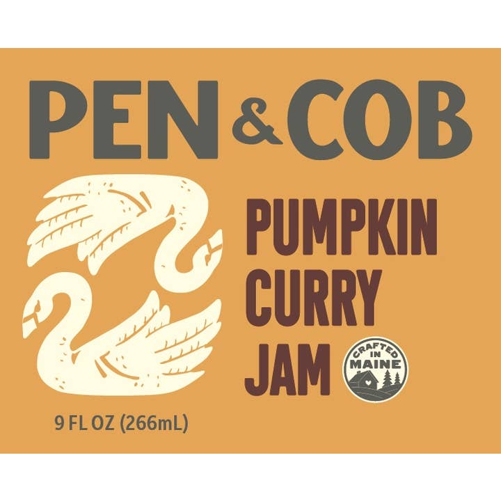 Pen & Cob Farm - Wholesale Jam/Jelly - Curry Pumpkin Jam