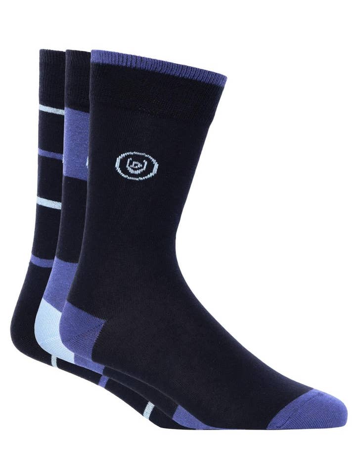 Raphous Socks 3pk Assorted for wholesale by Duck and Cover