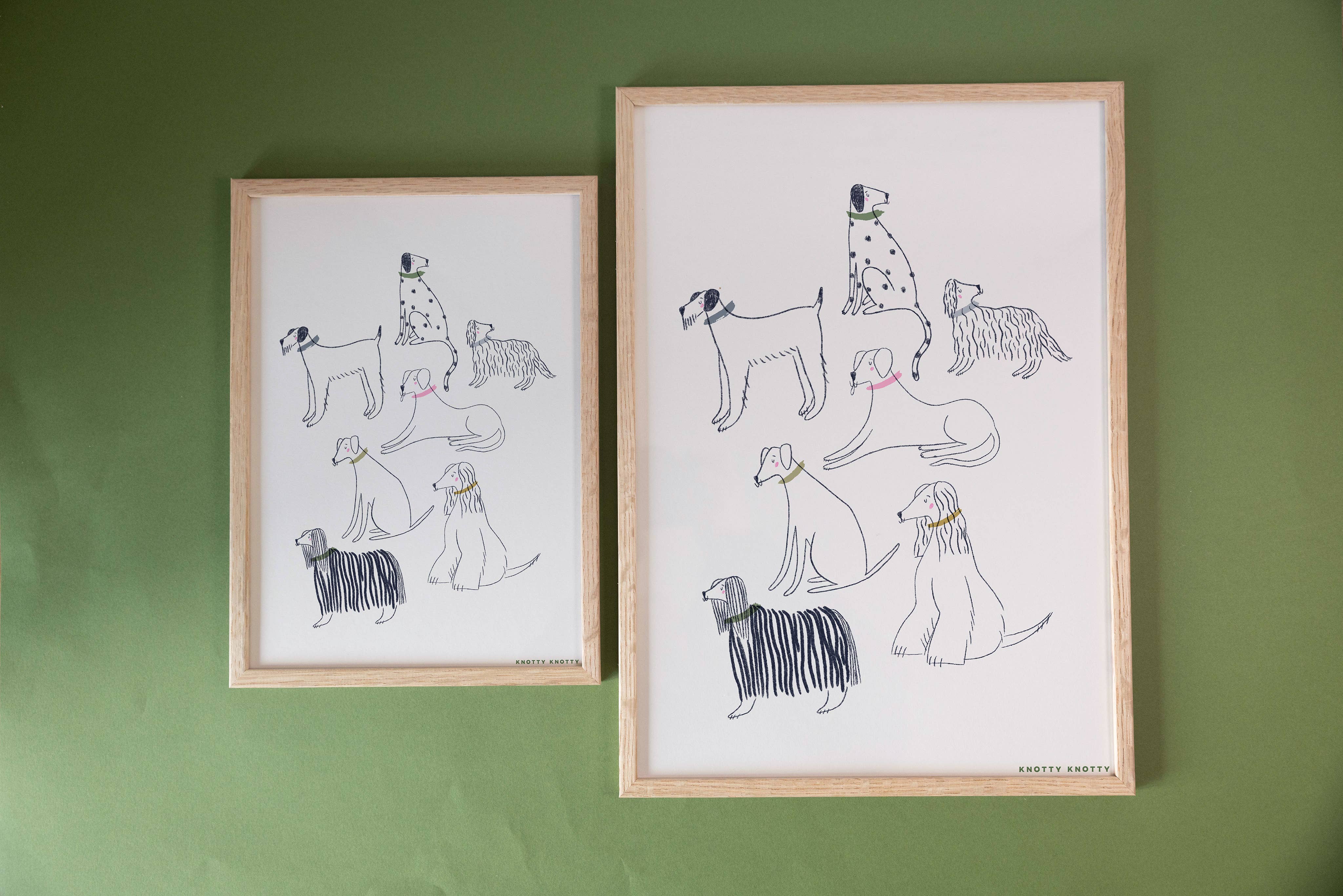 Knotty Knotty - Wholesale Art Print - Doggos – Art Print3