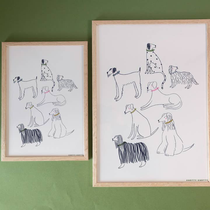 Knotty Knotty - Wholesale Art Print - Doggos – Art Print3