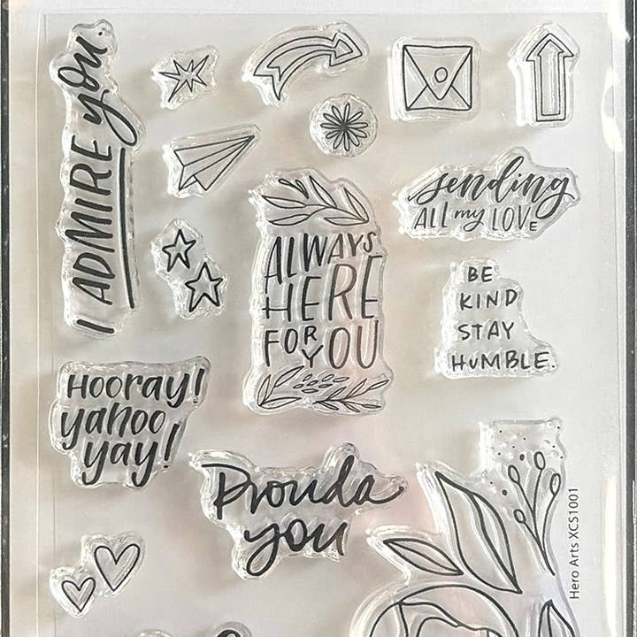 Stamp Set | Clear Stamp Set | Craft for wholesale by enCourage Co.
