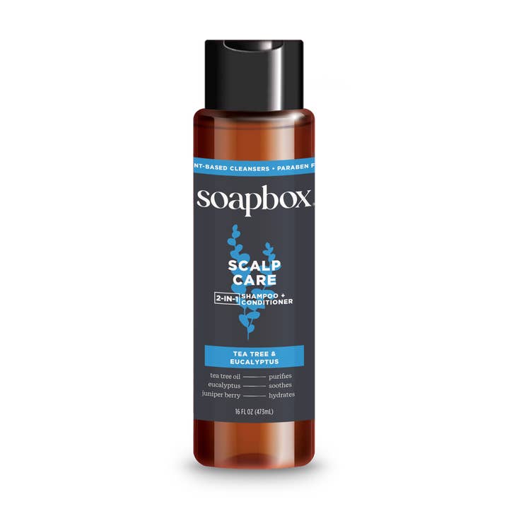 Men's Scalp Care 2-in-1 Shampoo and Conditioner for wholesale by soapbox
