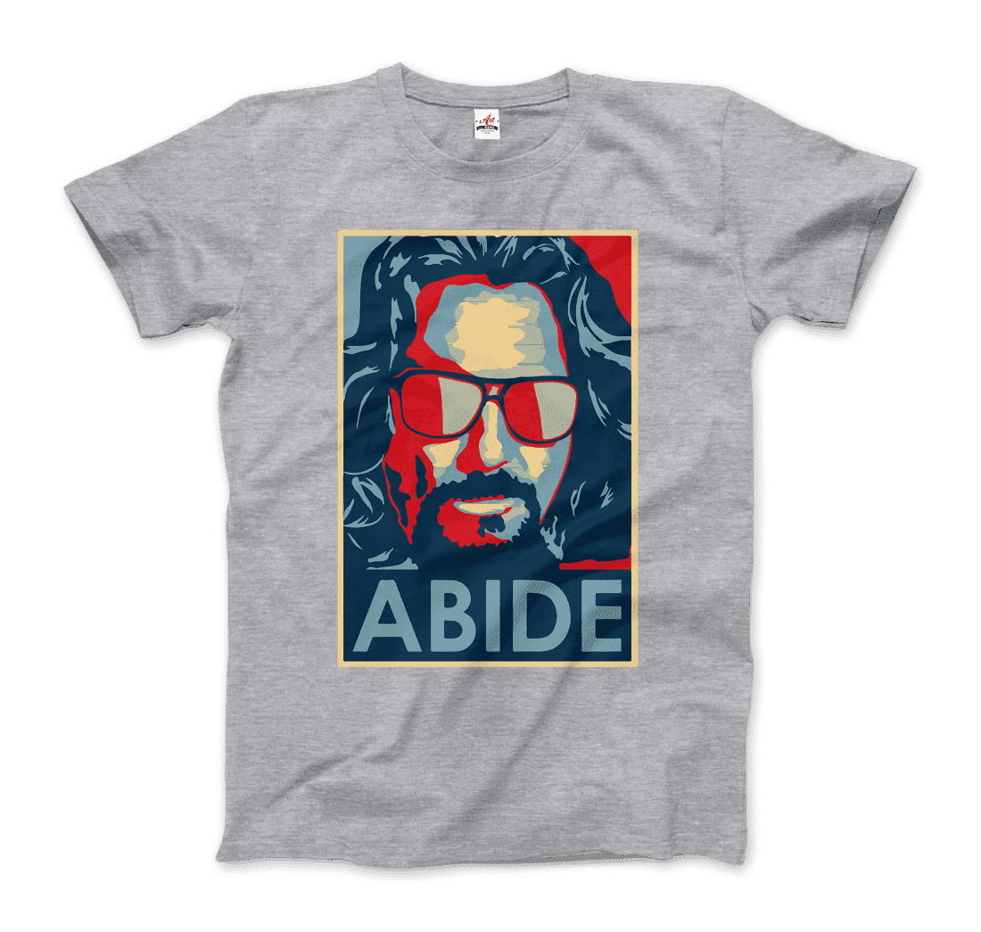 Art-O-Rama Shop - Wholesale Screen Printed T-Shirt - Unisex - Big Lebowski Abide, Hope Style T-Shirt6