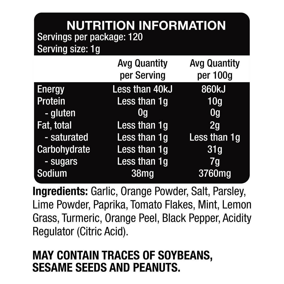 Grill Society - Wholesale Dried spice mix - The Gourmet Collection Tangy Garlic1