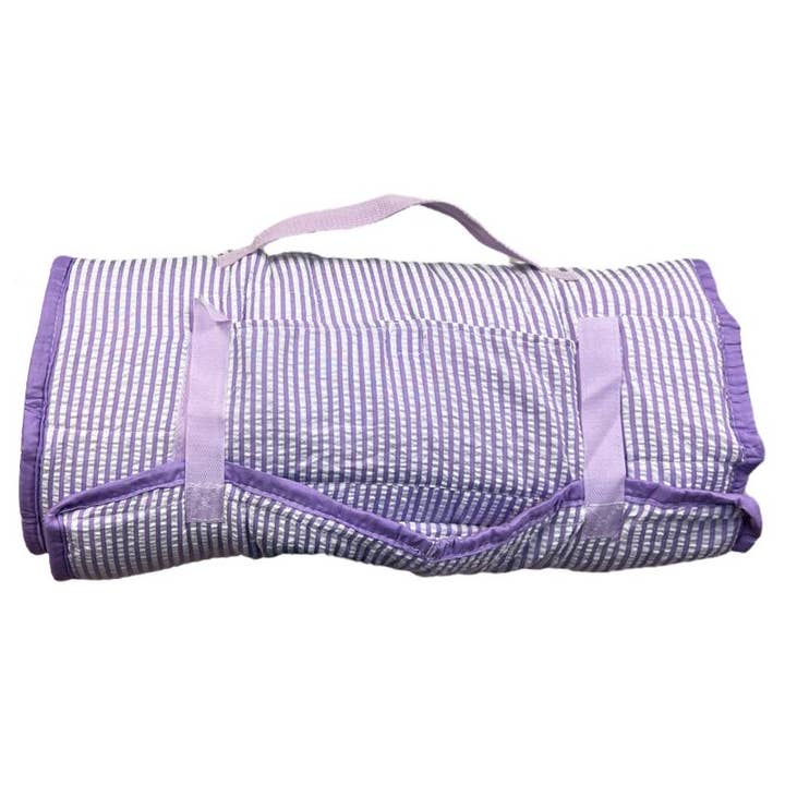 Kids Seersucker Belle Nap Mat for wholesale by Jane Marie