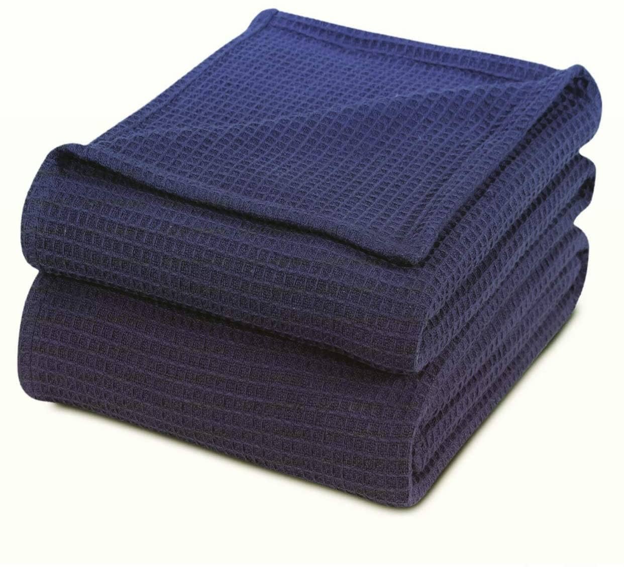 COZY HOMES COLLECTION - Wholesale Bedding Blanket - 100% Natural Cotton Waffle Weave Medium Weight Blanket10