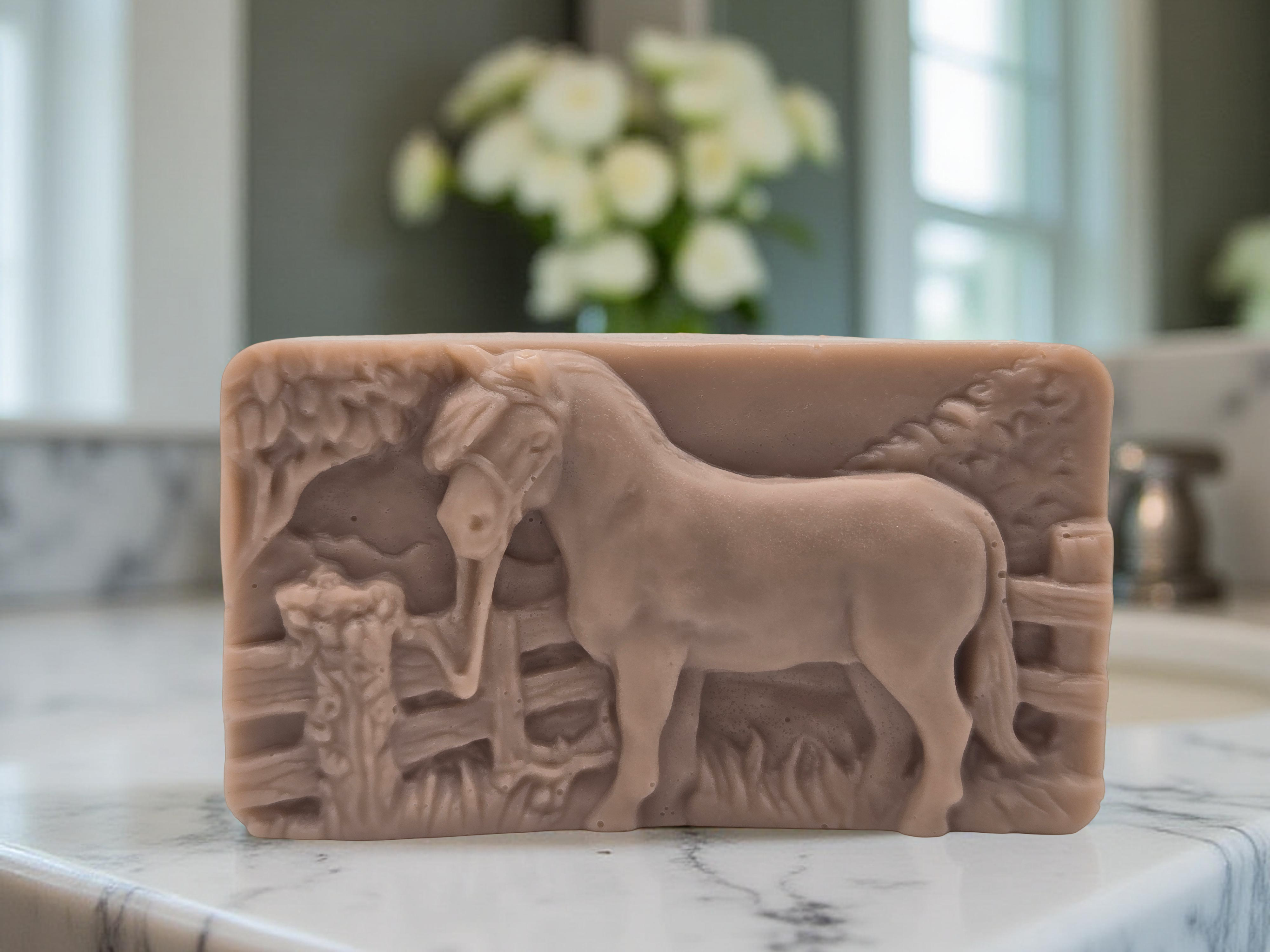 Simply Southern Homemade – wholesale Bar Soap – Barnyard Horse Soap Bar2