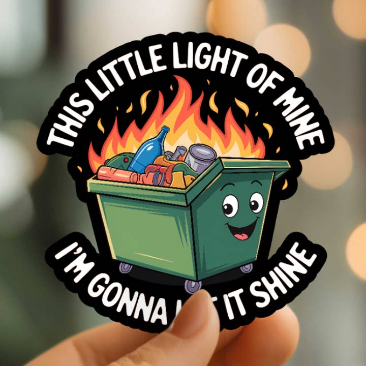 Divertida Pegatina de Vinilo Esta Pequeña Luz Mía para venta al por mayor de Mystical Monkey Toes